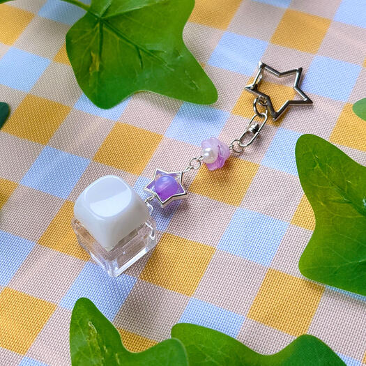 Clicker Fidget Keychain